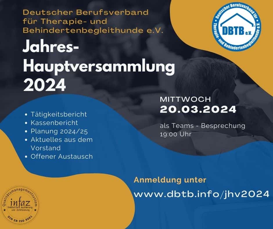 Featured image for “DBTB Jahreshauptversammlung 2024”